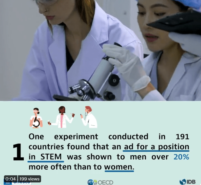 Women in STEM experiment